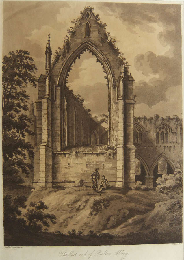 Rev. J. Griffith - "The East End of Bolton Abbey"