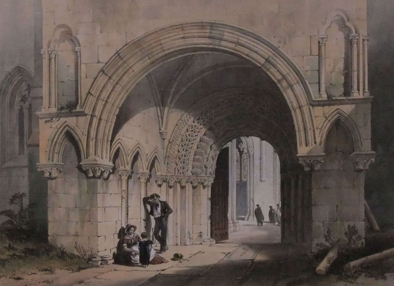 William Richardson - PORCH OF SELBY ABBEY CHURCH