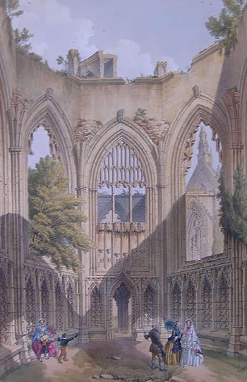 William Richardson - THE CHAPTER HOUSE AT HOWDEN PRIORY, YORKSHIRE