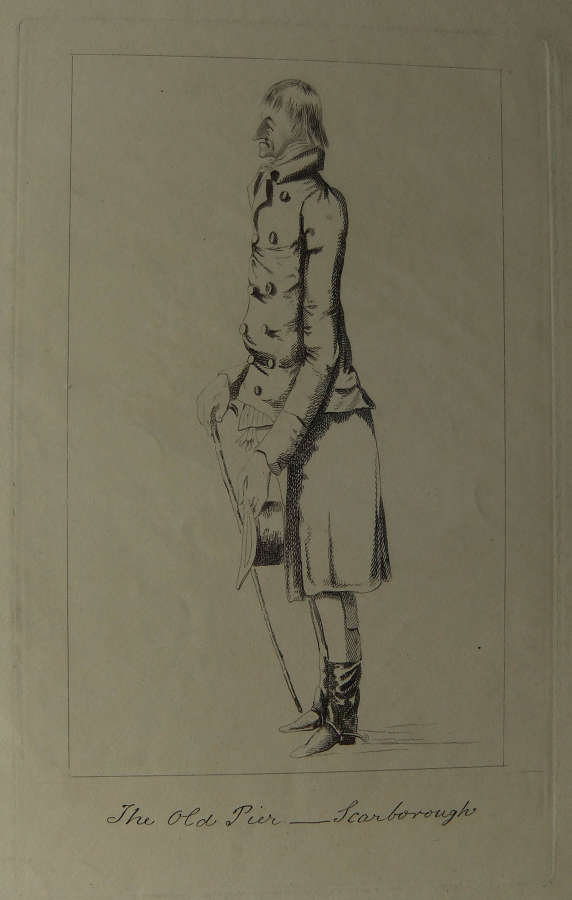 English School - "The Old Pier, Scarborough"