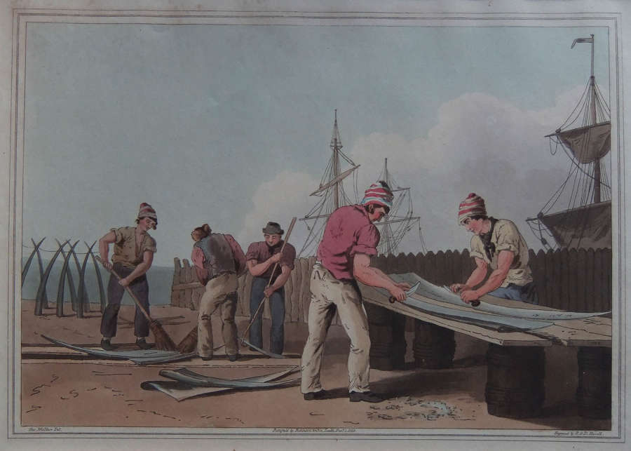 George Walker - "WHALEBONE SCRAPERS", Yorkshire Coast
