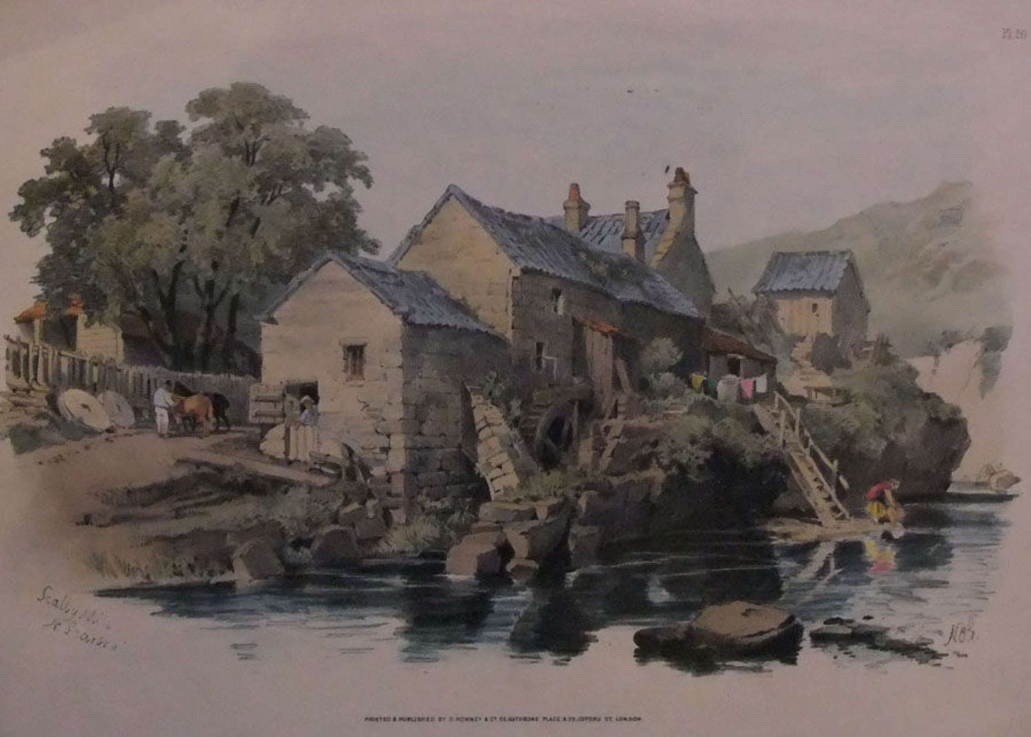 G. Rowney (publisher) - SCALBY MILL NEAR SCARBOROUGH