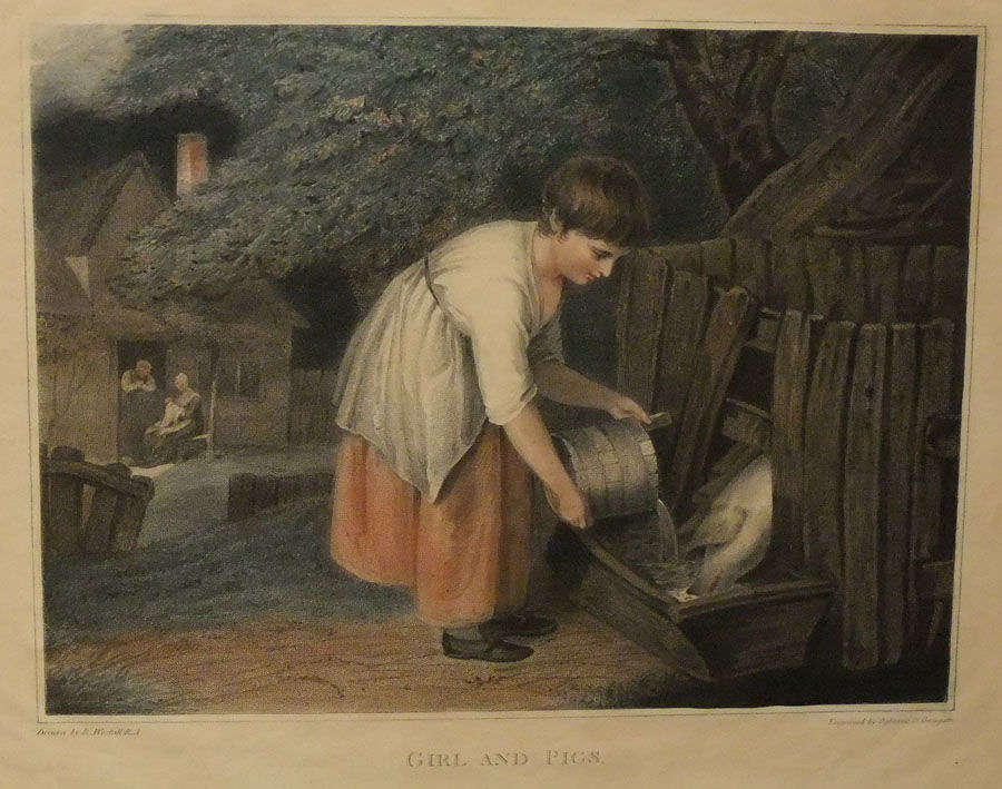 Richard Westall - "Set of four charming decorative prints"