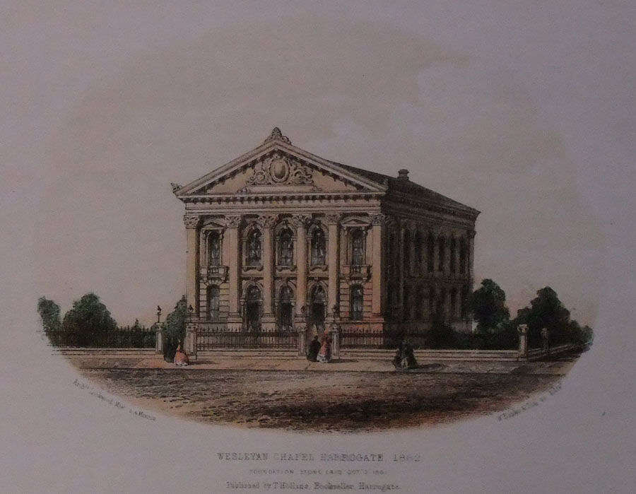T. Hollins (publisher) - WESLEYAN CHAPEL HARROGATE, 1862