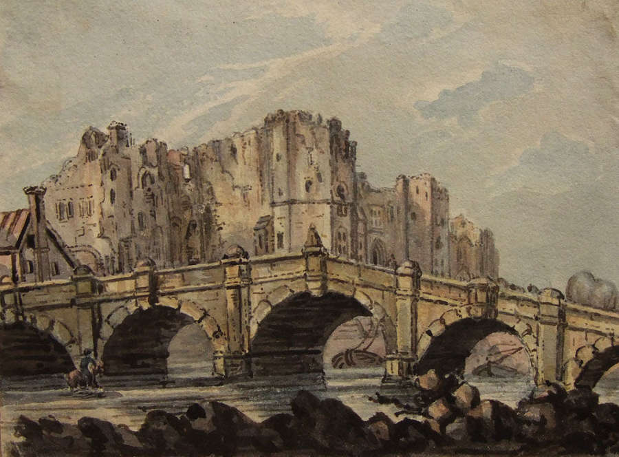 Emma Fynes Clinton - "Newark Castle and Bridge"