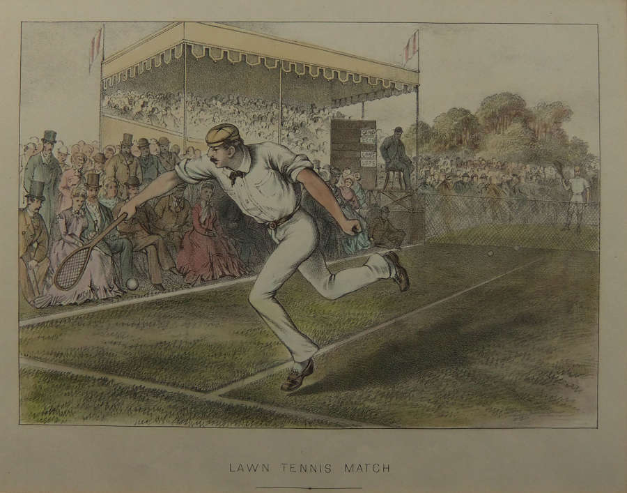 William Mackenzie - "Lawn Tennis Match"