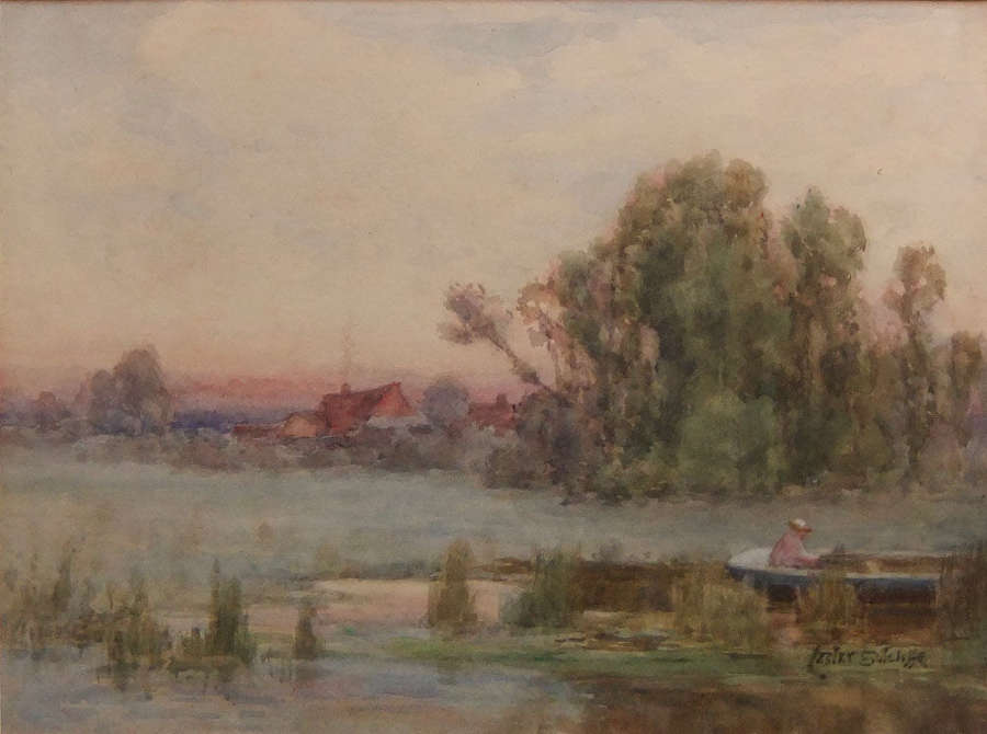Lester Sutcliffe - "Evening Peace near Pickering"