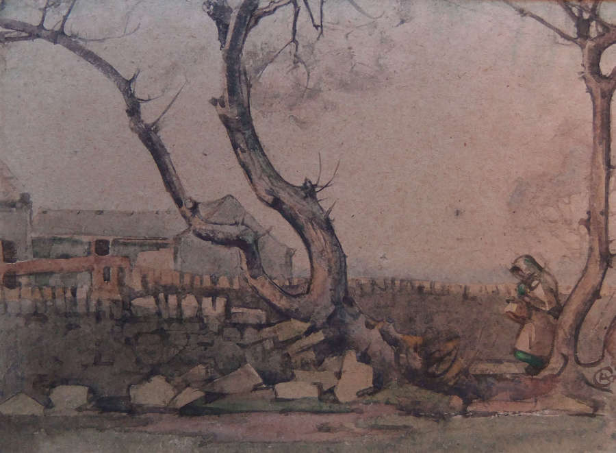Cuthbert Crossley (1883-1960) - "THE OLD TREE"