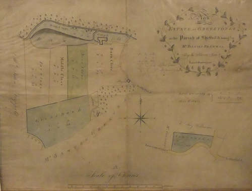 Jno. Paver Jun. (Land Surveyor) - A PLAN OF AN ESTATE AT GREYSTONES SHEFFIELD