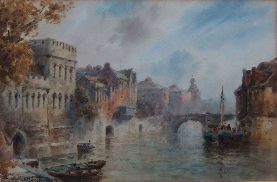 Tom Dudley "York " Watercolour