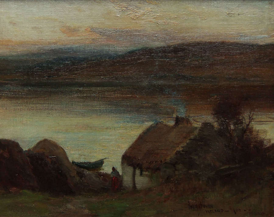 Owen Bowen "Ireland, 1900" oil painting